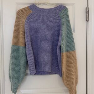 Lulu's Lavender Knit Sweater